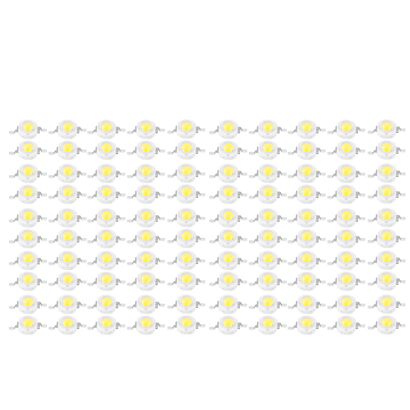 100 Stück 3w Smd-led-perlen In Aluminium Für Diy-projekte