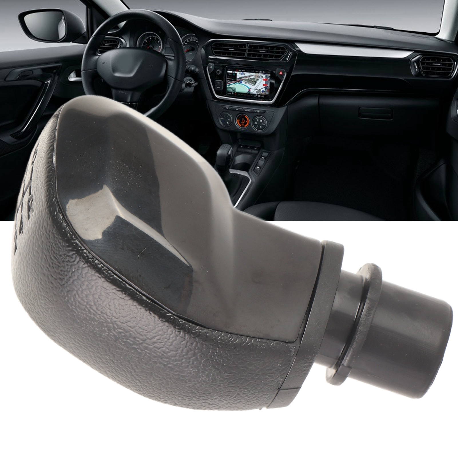 Schaltknauf 16088722zd Aus Aluminium-abs, Kompatibel Mit Citroën 2008/308/408/c3/c4/c-elysée