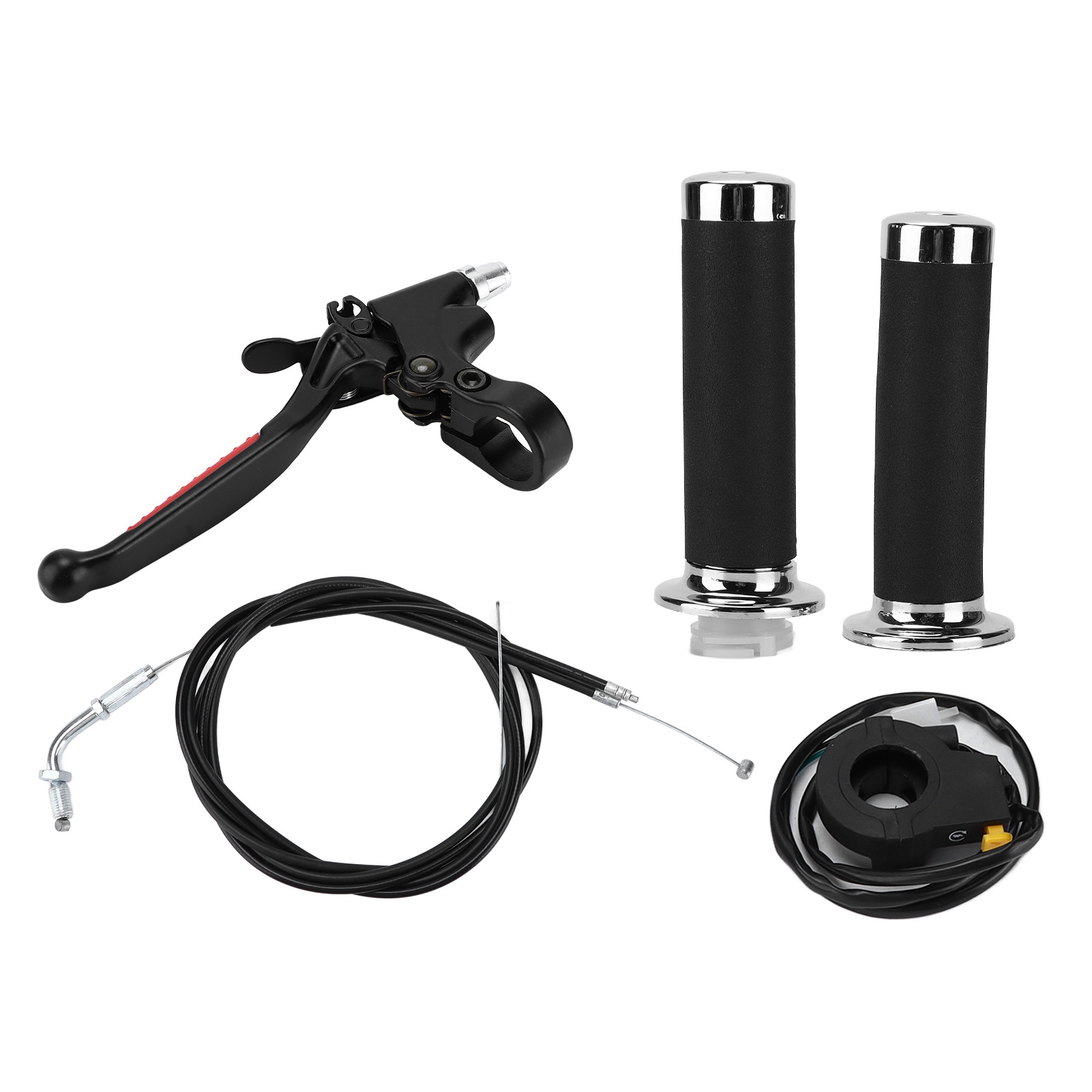 Ergonomischer, Wasserdichter Schalthebel Und Kupplungssatz, 6-teiliges Set Für Motorräder Mit 49 Cm³, 60 Cm³, 66 Cm³ Und 80 Cm³ Hubraum