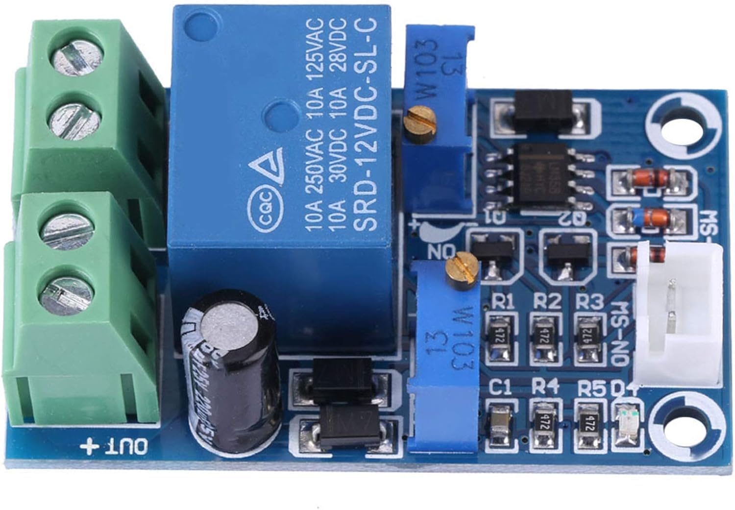 X801 12v Batterie Automatisches Unterspannungswiederherstellungsmodul Automatisches Neustartschutzmodul
