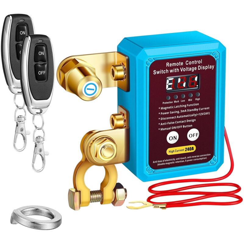 12v 240a Kfz-fernbatterietrennschalter Mit Led-anzeige