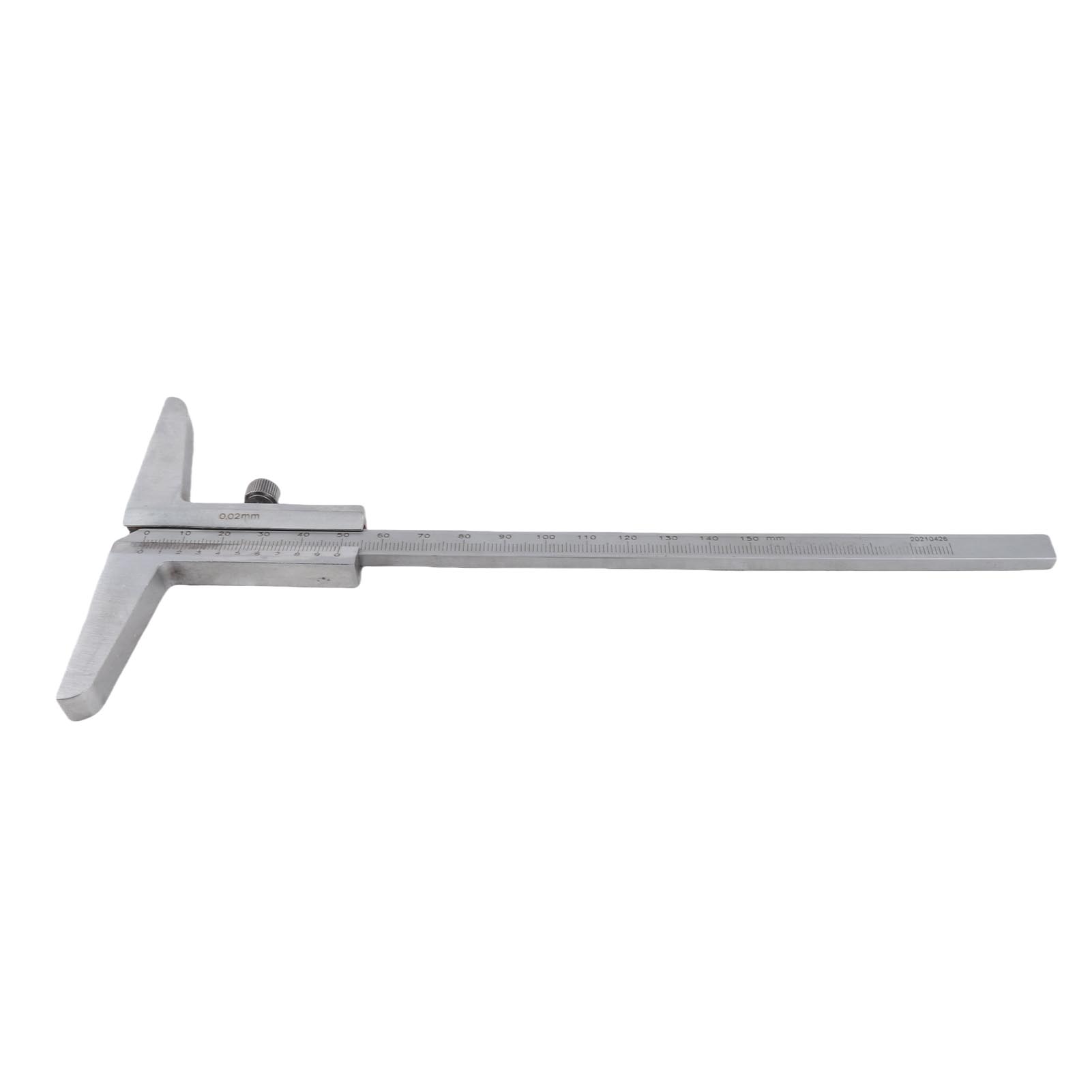 Nonius-tiefenmesser, Kohlenstoffstahl, 0–150 Mm, Profi-modell Mit Schutzkoffer