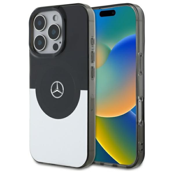 Mercedes Double Layer Bicolor Magsafe Hülle Für Iphone 16 Pro