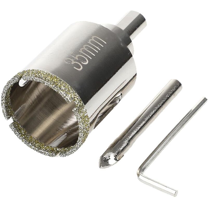 35-mm-diamantlochsäge Für Fliesen, Keramik, Stein Und Glas – Präzises Und Langlebiges Bohrwerkzeug