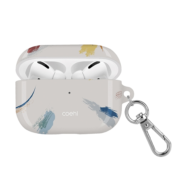 Uniq Coehl Reverie Airpods Hülle Beige/elfenbein