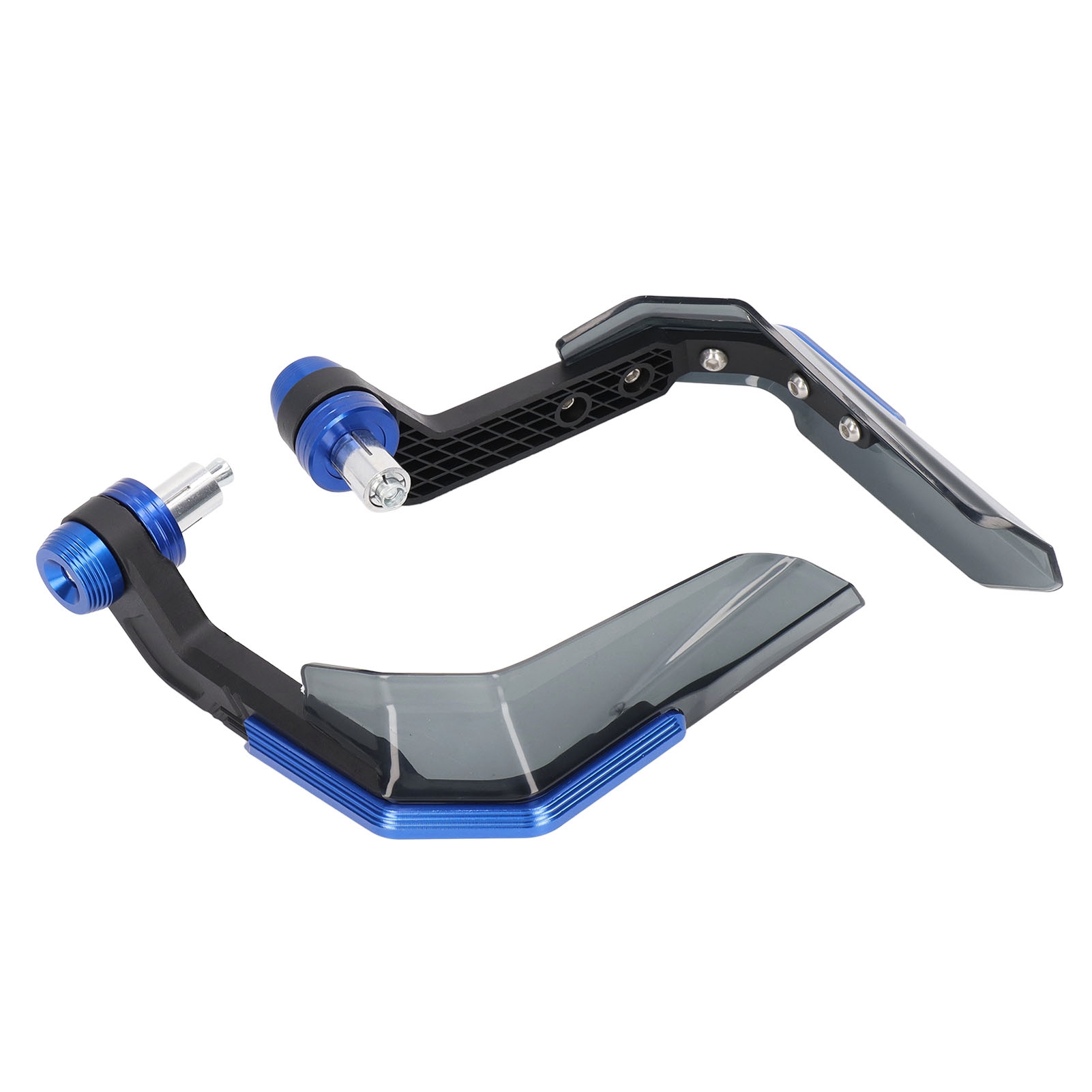 22-mm-motorradgriffe Aus Aluminium – 2er-set Universal-schutzgriffe Für Dirtbike, Atv, Mx Und Motocross, Blau