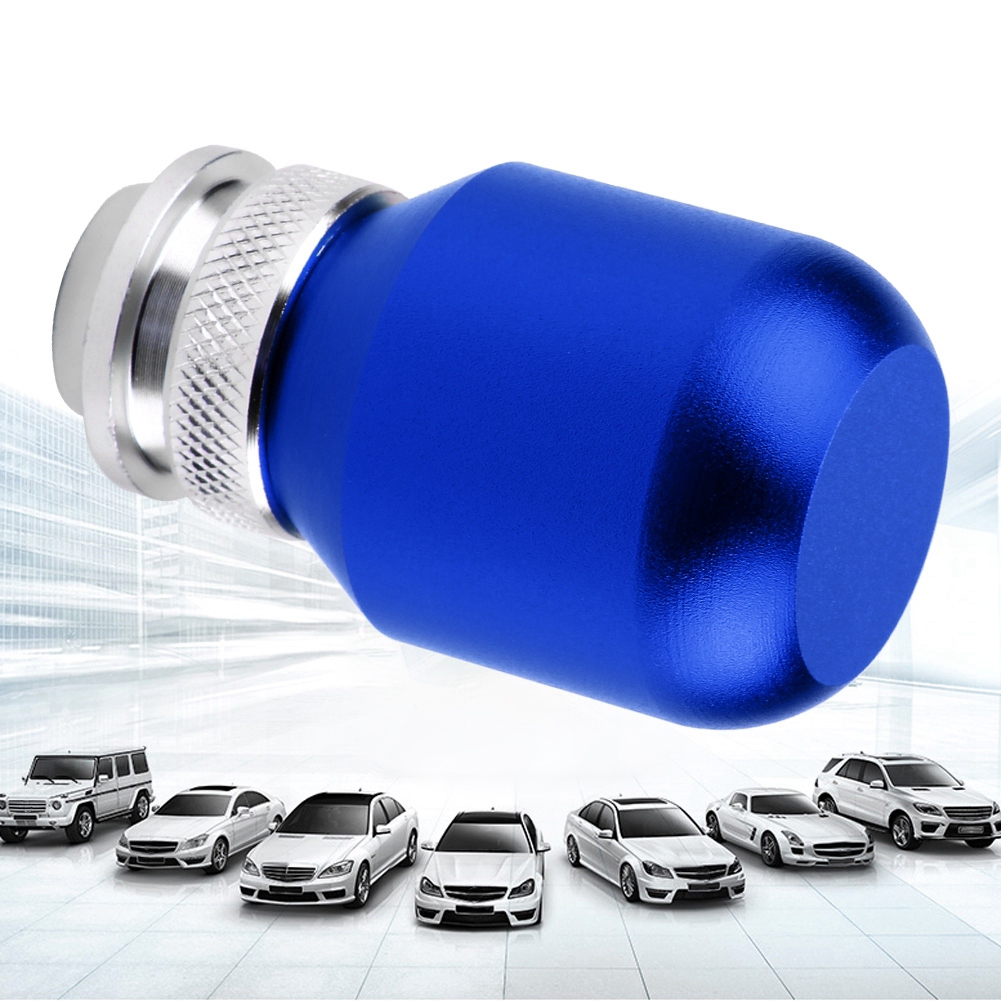 Universeller Schalthebel Für Pkw - Hochwertiges Metall Mit Adaptern (blau)