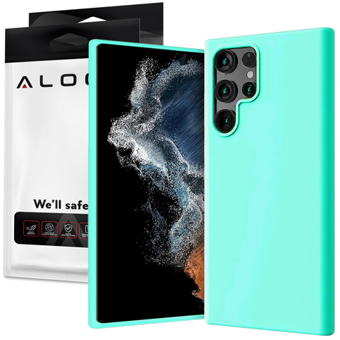 Alogy Dünne Soft-hülle Für Samsung Galaxy S22 Ultra Turquoise