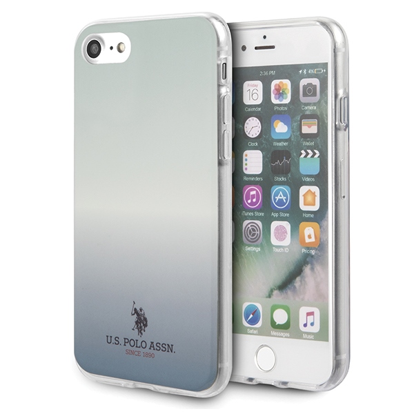 Us Polo Ushci8trdglb Iphone 7/8/se 2020/se 2022 Blau/blau Farbverlauf Kollektion