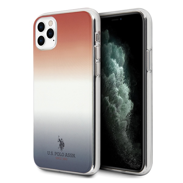 Us Polo Ushcn58trdgrb Iphone 11 Kollektion Mit Rot/blauem Und Rotem Farbverlauf