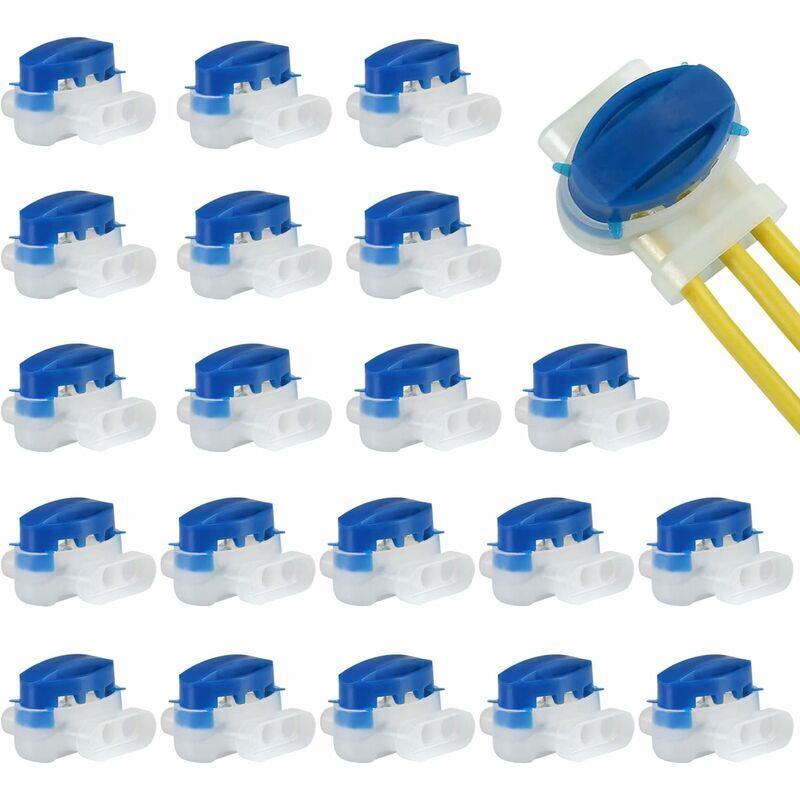 20 Pieces Connecteurs De Câble Remplis Des Résines, Original Connecteurs 314 Pour Robot Tondeuse Automower F