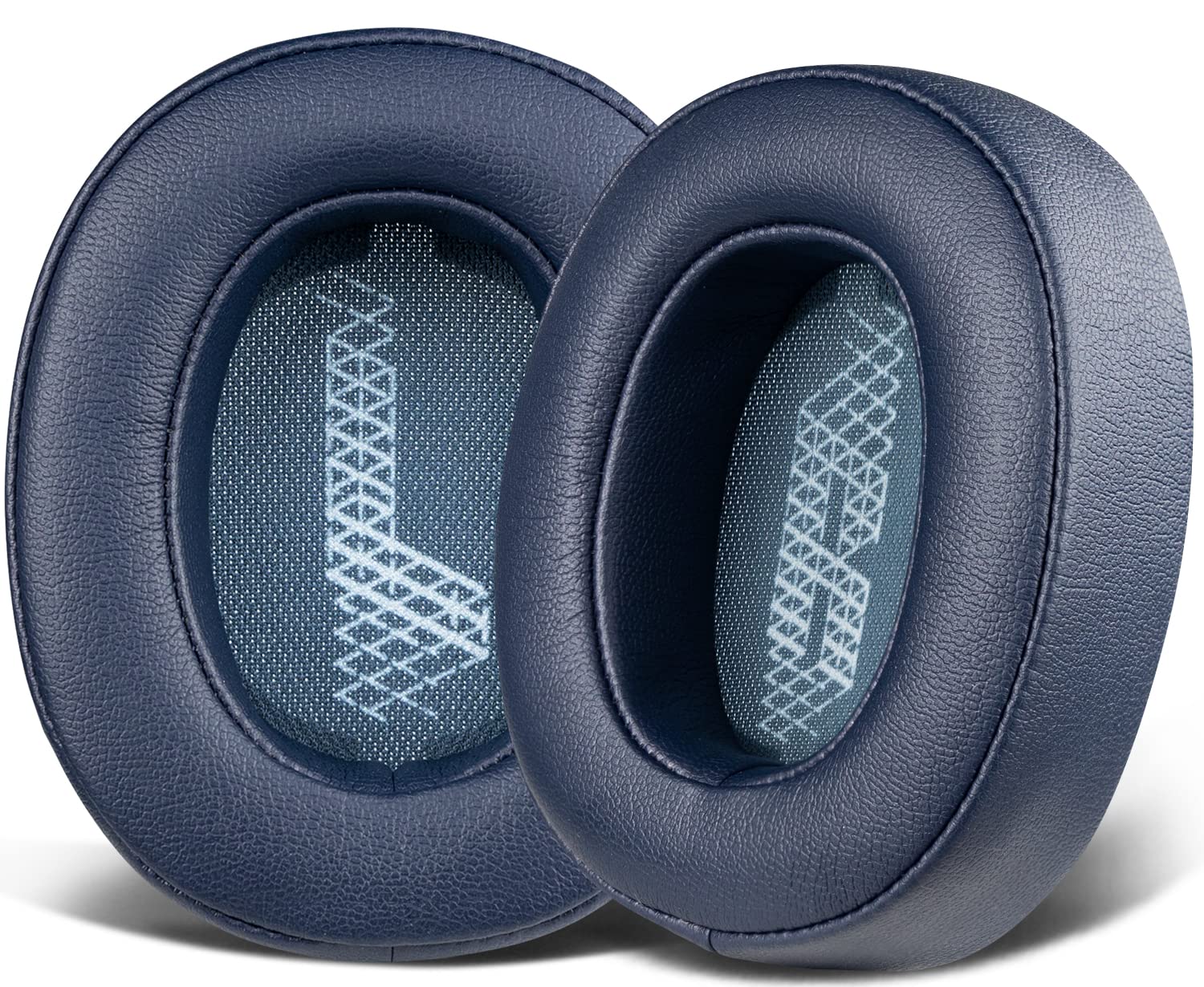 Schaumstoff-ohrpolster Für Jbl Live 500bt/live 500 Bt Wireless Over-ear-kopfhörer, Ohrpolster Mit Weicherem Proteinleder, Geräuschisolierender Schaumstoff, Marineblau