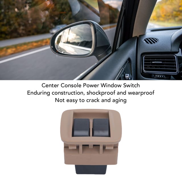 Fensterheberschalter Für Die Mittelkonsole, Kompatibel Mit Mazda Miata 1998-2000, Braun, Nc11 66 350b 21 – Hochsensibles Abs