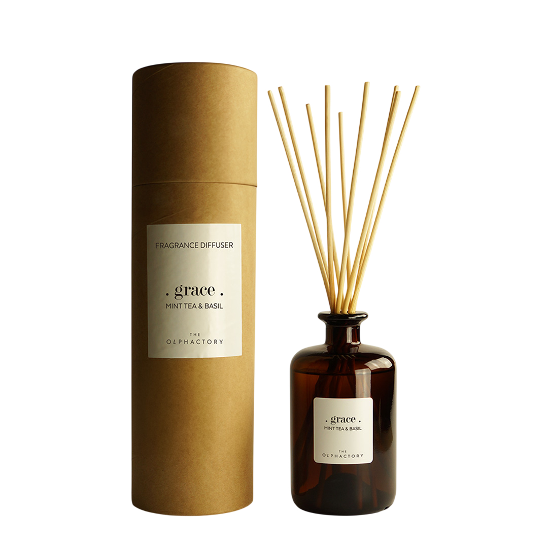 Duftspender The Olphactory Reed Diffuser Minze Tee Basilikum 500ml