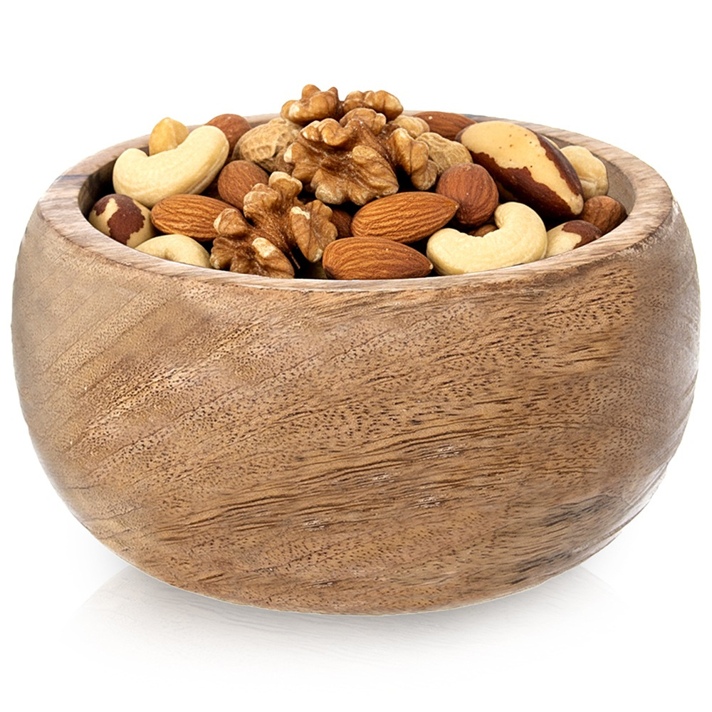Mangoholzschale, 14 Cm, 450 Ml