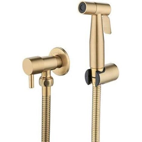 Wc-sprühkopf Aus Edelstahl, Bidet-sprühkopf-set, Wasserhahn-sprühkopf, Wc-sprühkopf (gold)