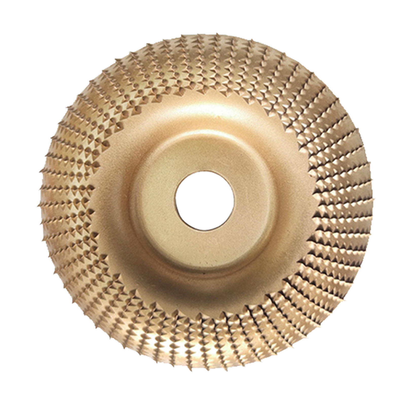 Holzschleif- Und Formscheibe Mit 22-mm-loch – 100 Mm Durchmesser, Goldfarben