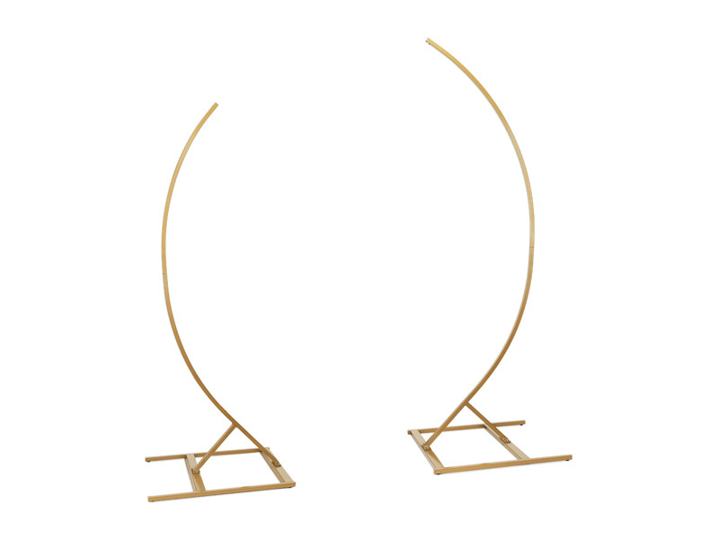 Ständer Mit 2 Teilbögen 200 Cm Und 180 Cm - Set, Gold