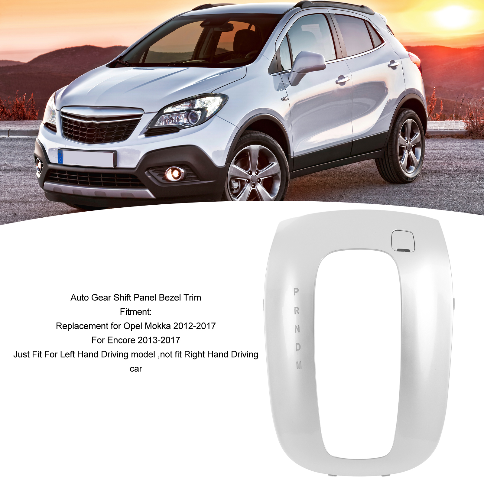Rahmen Für Das Getriebesteuergerät Für Opel Mokka Lhd - Silber Abs