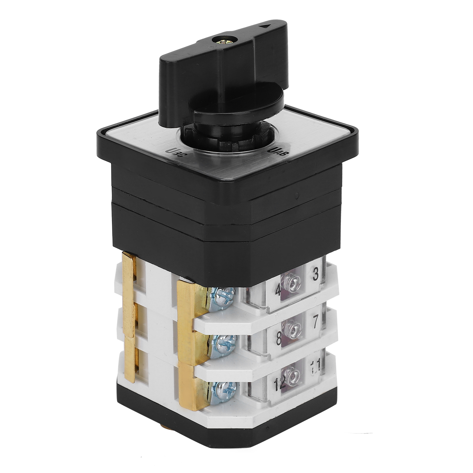 [drehschalter] Nockenschalter Lw12d-16yh3/3, 220-380 V, 16 A, 4 Positionen