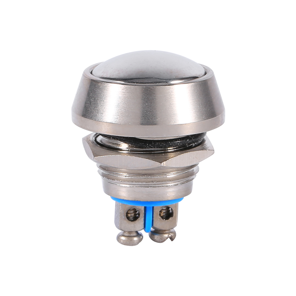 Wasserdichter Metall-momentan-kippschalter, 12 Mm Kuppel
