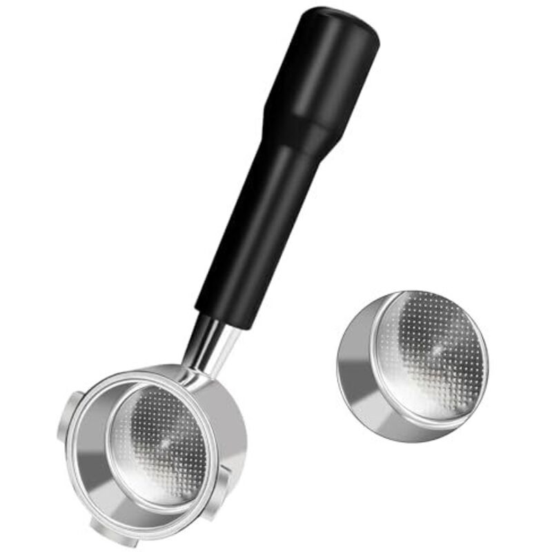 51-mm-3-ohren-filterhalter Ohne Boden Für Gemahlenen Kaffee – Kompatibel Mit Delonghi Dedica Ec680/ec685, Edelstahlgewebe