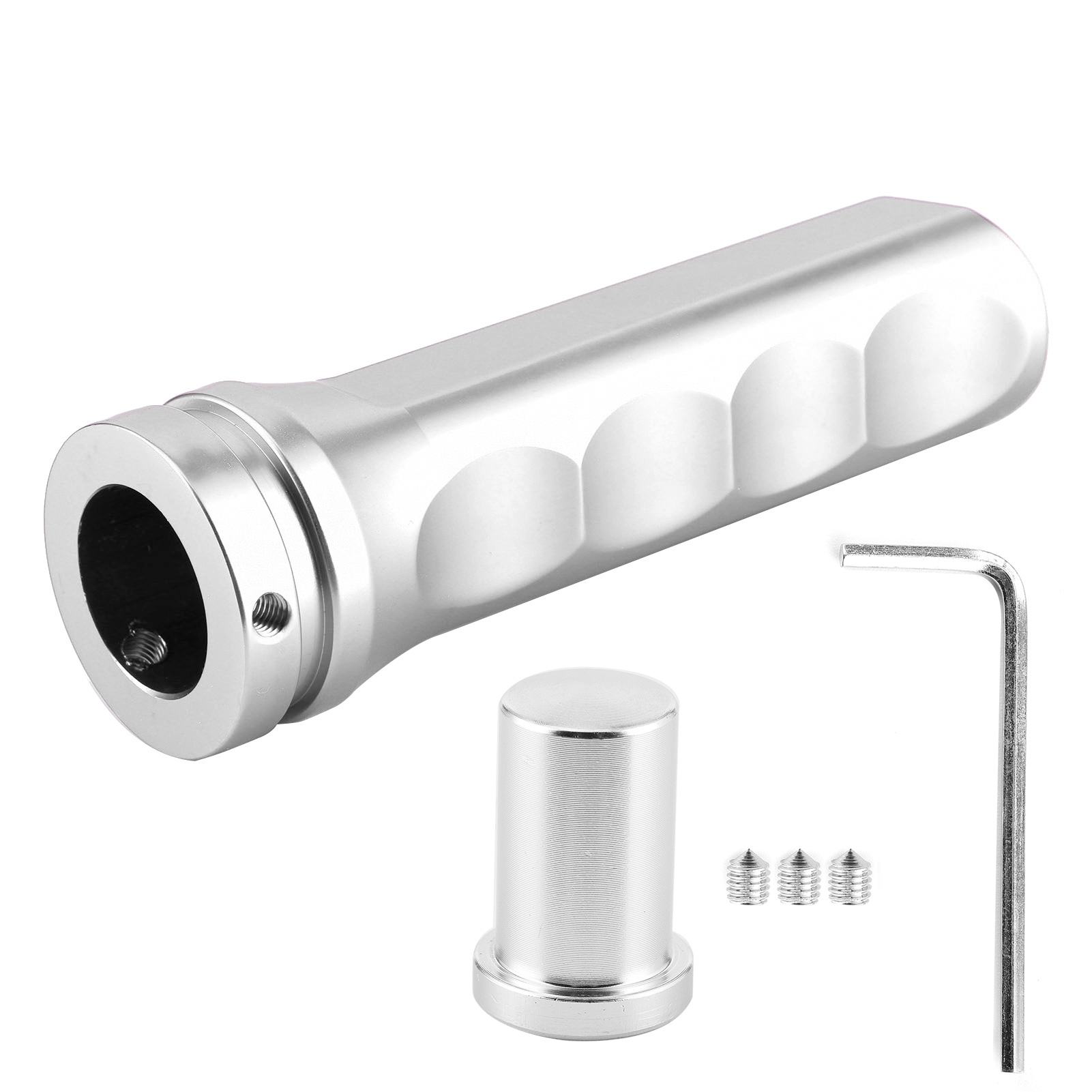 Universelle, Rutschfeste Bremsmanschette Aus Aluminium – 4 Farben Erhältlich (silber)
