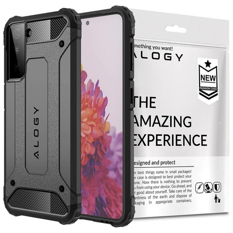 Alogy Hard Armor Schutzhülle Für Samsung Galaxy S21, Grau