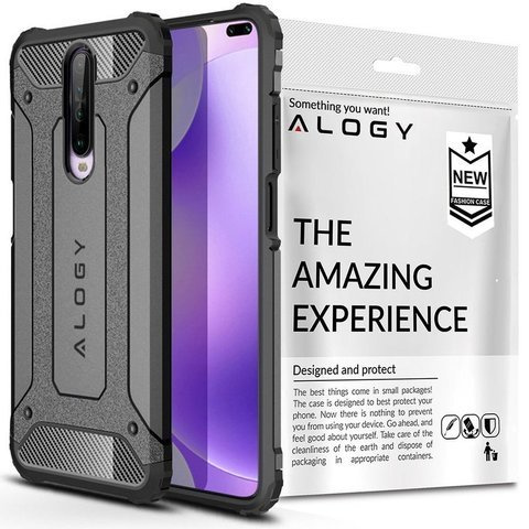 Alogy Hard Armor Schutzhülle Für Xiaomi Redmi K30/poco X2, Grau