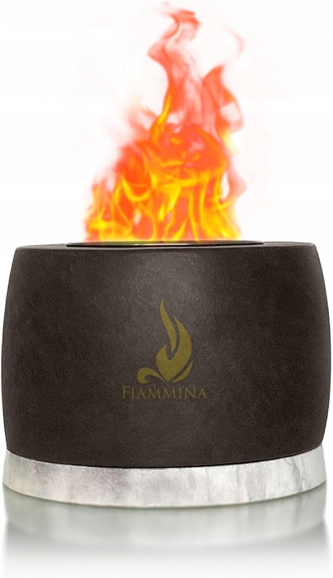 Freistehender Bio-kamin Fiammina 12,5 X 9,5 X 9,5 Cm Grau