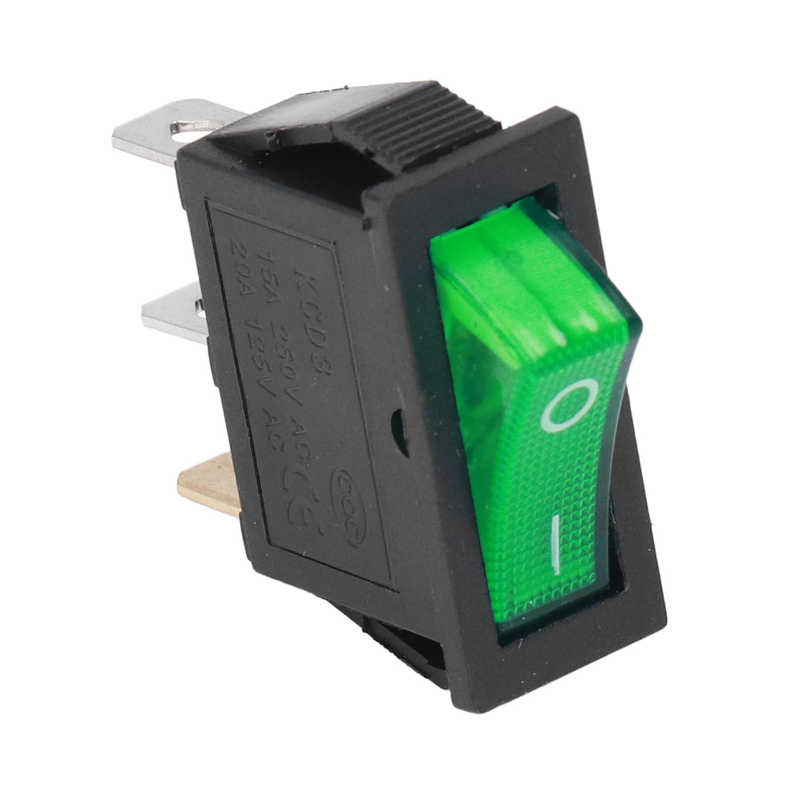 Abs-wippschalter, 3 Kontakte, Ein/aus, 2 Positionen, 125/250 V – 100er-packung Für Maschinen