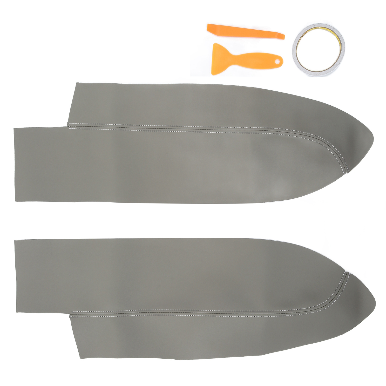 Armlehnenbezug Für Die Türverkleidung Des Crv (2007–2011), 2er-set, Mikrofaser, Grau, Einfache Montage, Für Den Fahrzeuginnenraum