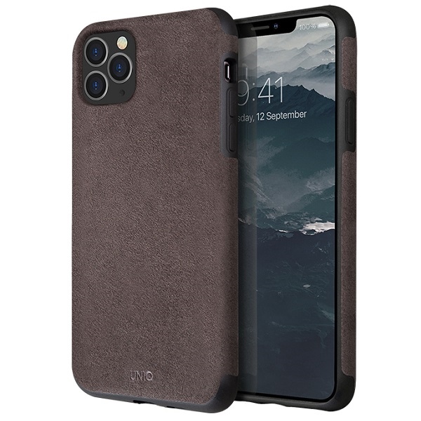 Uniq Sueve Iphone 11 Pro Hülle Maxtaupe Warmgrau