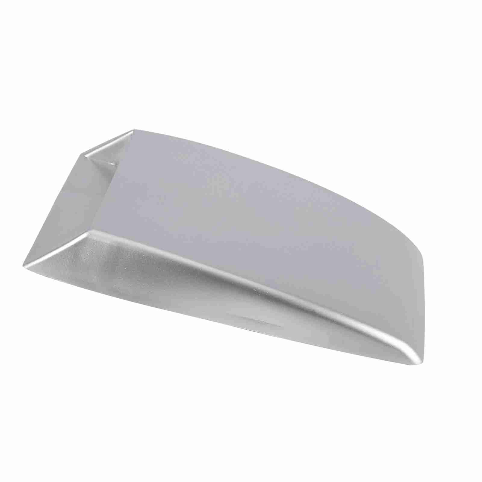 Universeller Lufteinlassgrill Aus Abs-kunststoff Mit Aluminiumgitter Für Die Motorhaube – Dekorativer Aufkleber (silber, 1 Stück)