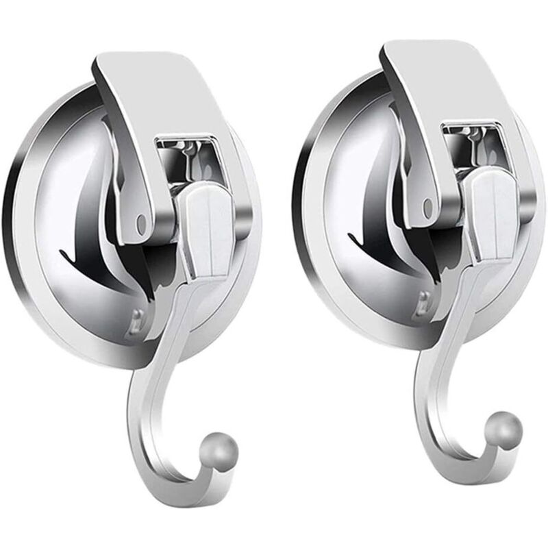 Handtuchhaken Mit Saugnapf – 2er-set, Extrem Haftende Modelle, Ideal Für Badezimmer, Küche, Dusche Und Glatte Oberflächen (glas, Fliesen)