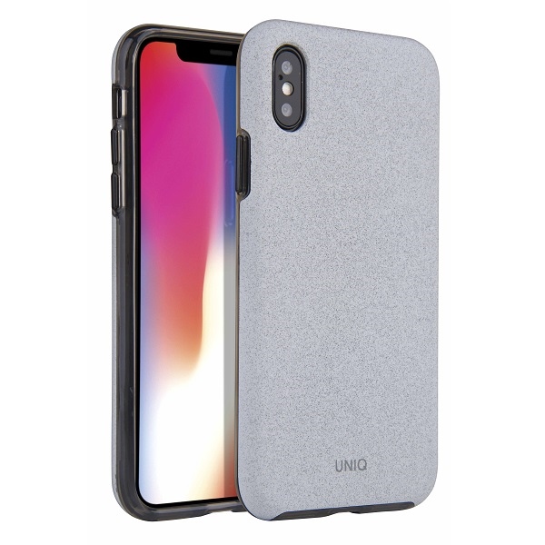 Uniq Lithos Iphone Xs Max Hülle Hellgrau