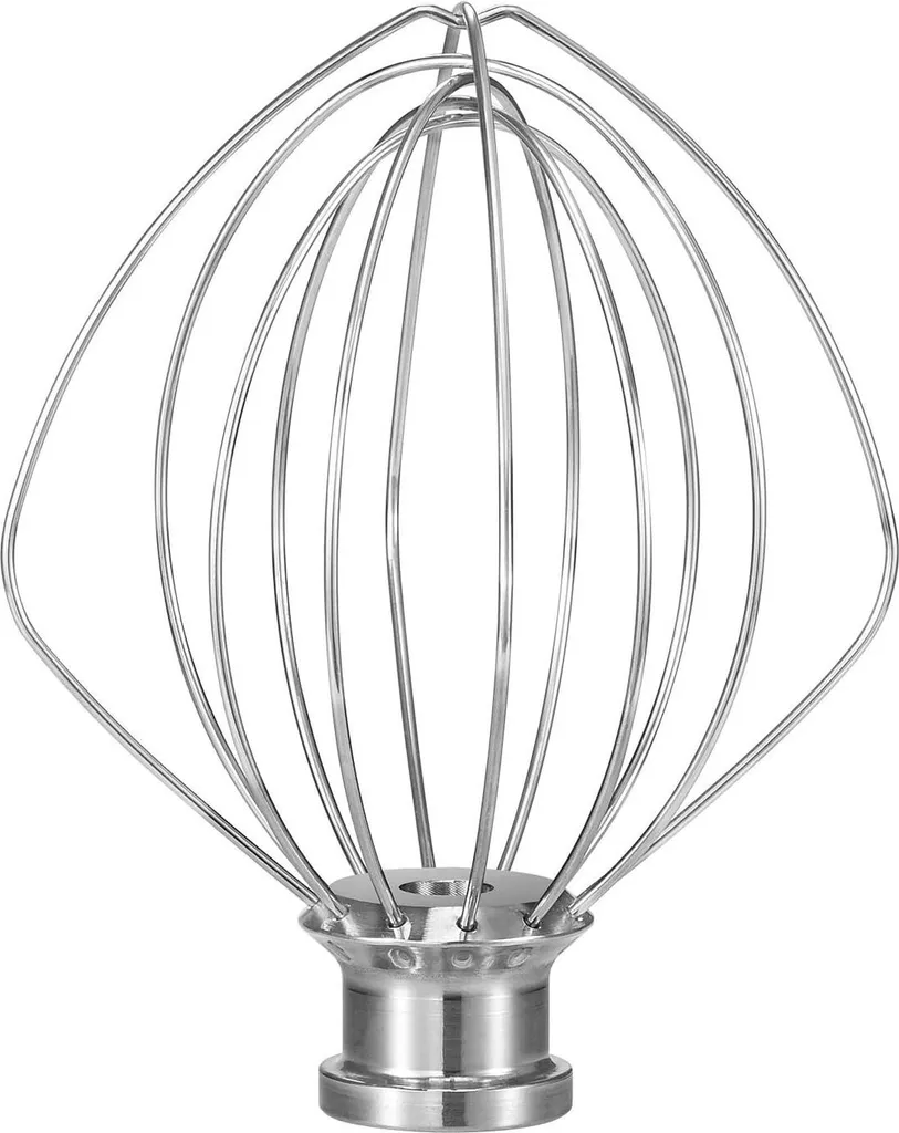Kitchenaid Mixeraufsatz (kippkopf), Edelstahl, Spülmaschinenfest, Ideal Für Eier, Sahne, Kuchen Und Mayonnaise.