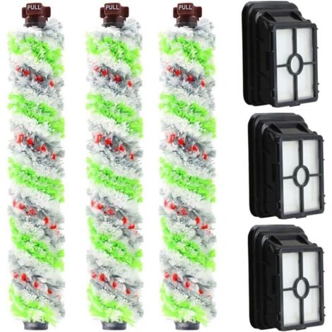 3 Tierhaarbürsten, 3 Filter Für Bissell Crosswave 1713 1785 Staubsaugertrockner