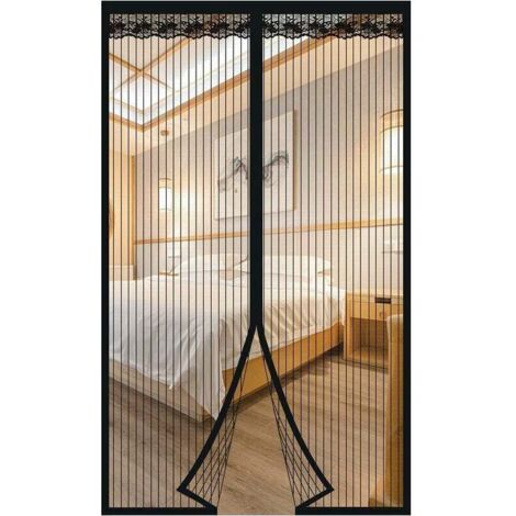 Magnetisches Moskitonetz Für Balkontüren, 90 X 210 Cm, Bohrfreies Magnetisches Fliegengitter, Insektenschutzgitter, Moskitonetztür, Schwingtüren Für Terrassentüren, Wohnzimmer