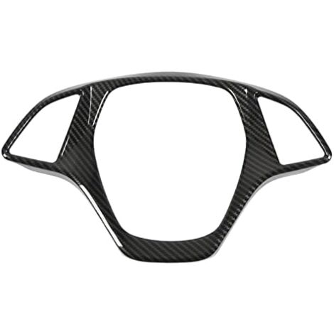 Lenkradabdeckungsrahmen, Lenkradabdeckungsrahmen Aus Kohlefaser, Glatte Oberfläche, Angenehme Haptik, Ersatzteil Für Corvette C7 2014-2019