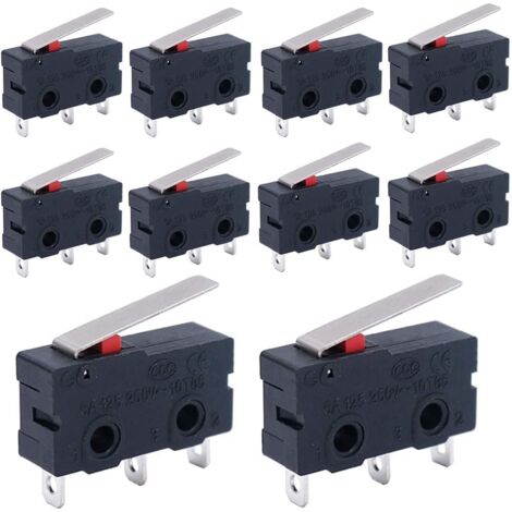 50 3-polige, Empfindliche 250-v-5-a-mikro-endschalter Mit Taktilem Griff Kw11-3z-02