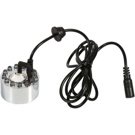 Ultraschall-befeuchtungssystem Für Springbrunnen Und Teiche, 12-led-luftbefeuchter, 24 V, Farbig (dreifarbiger Farbverlauf-zerstäuber), Ultraschall-befeuchtungssystem