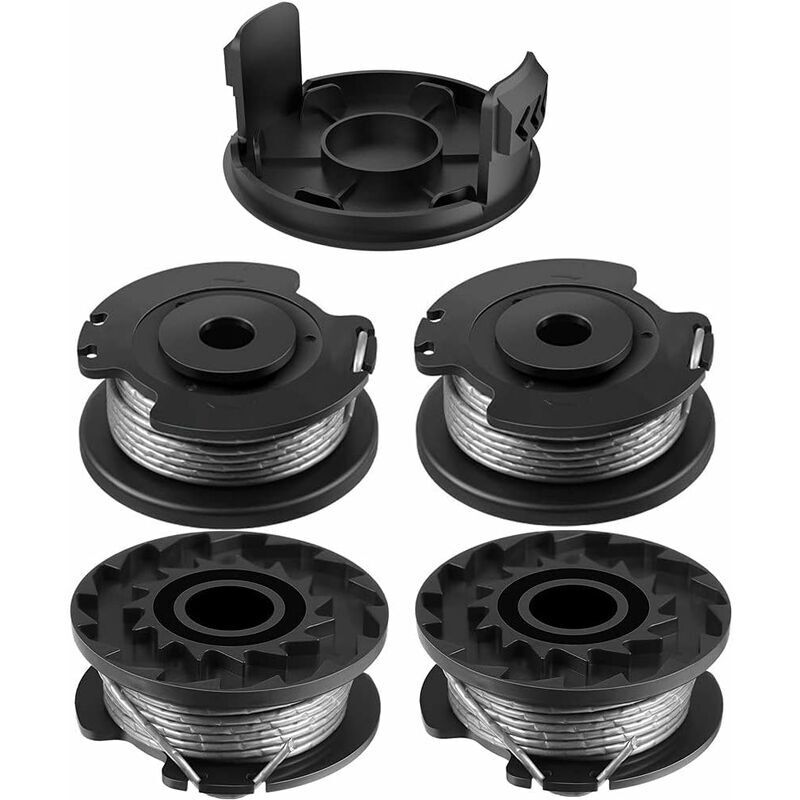 Ersatz-trimmerfadenspulen-set F016800569 Für Bosch Easygrasscut Freischneider, Ersatz-trimmerfadenspule F016800385 Kompatibel Mit Art 23sl Und Art 26sl (4 Stück + 1 Ersatzspule)
