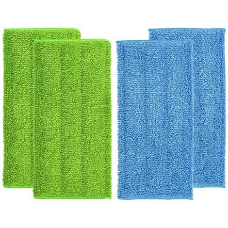 4-teiliges Swiffer-flachwischtuch-set, Mikrofaser-wischmoppkopf-ersatzzubehör