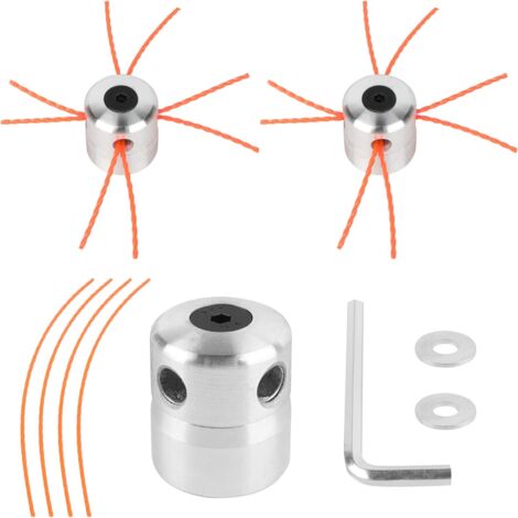 Universelle Aluminium-freischneiderköpfe, M8 M10 Nylongewinde