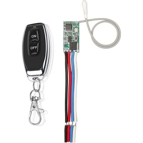 Fernsteuerbarer Schalter, Funkschalter-set Mit 433-mhz-funksender Und Tasterempfänger