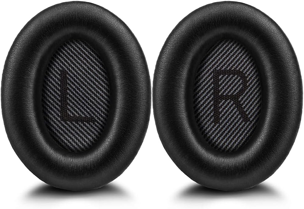Passende Ohrpolster Für Bose Qc35 Und Bose Qc35 Ii, Ohrpolster Für Bose Quietcomfort 35 Und Quiet Comfort 35 Ii, Ersatz-ohrpolster Für Bose Qc35 Qc25 Qc15 /ae2 Ae2i Ae2w Kopfhörer (schwarz)