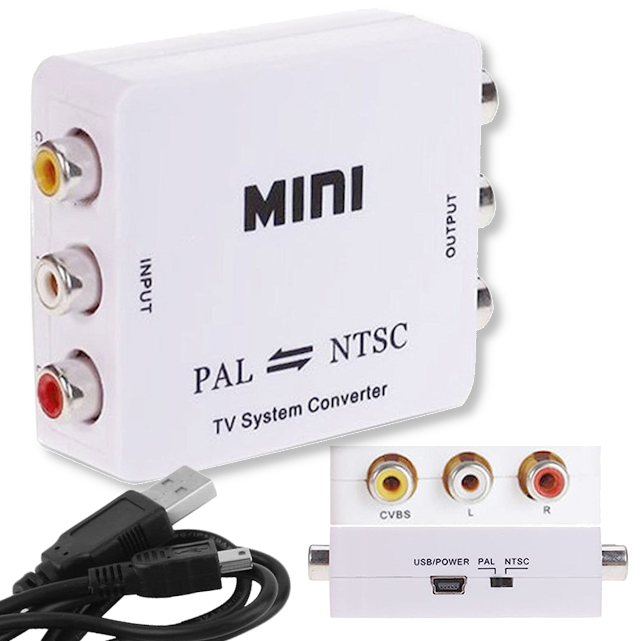 Pal-ntsc-adapter, Bidirektionaler Ntsc-pal-minischalter