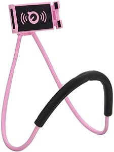 360° Drehbarer, Flexibler Handyhalter, Bettständer, Multifunktionaler Smartphone-tisch, Verstellbarer Ständer (pink)