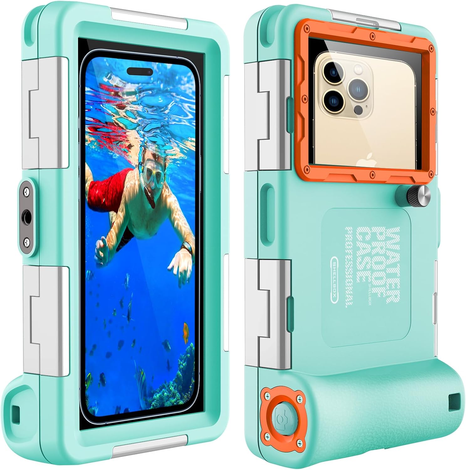 Wasserdichte Smartphone-tasche Ipx8 Wasserdichte Telefontasche, Wasserdichte Smartphone-hülle Kompatibel Für Iphone 16 15 14 13 12 11 Pro Max Samsung S24 S23 S22 A35 A55 A25 A15